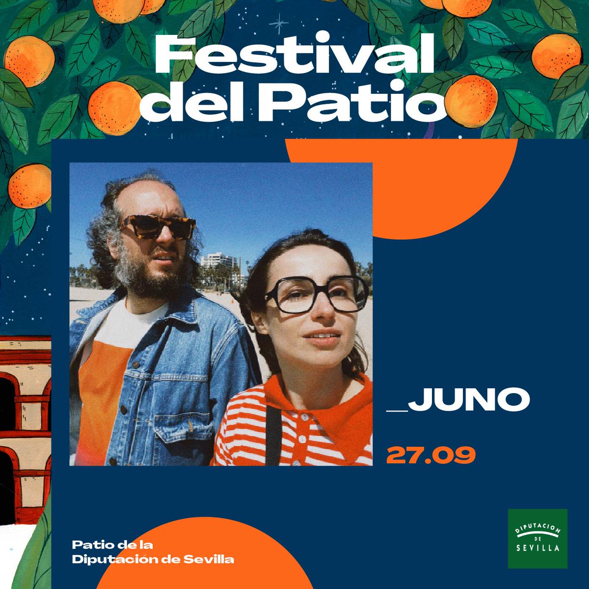 El último concierto de _junito hasta que volvamos con nuevo disco será en SEVILLA, el próximo día 27 de septiembre. Entradas a la venta este jueves 🍊