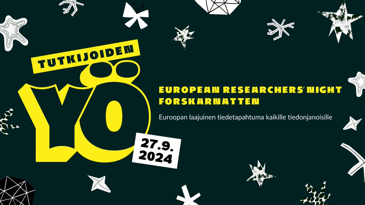 Opettaja, haluaisitko tuoda luokkasi tutustumaan syöpätutkimukseen? Järjestämme 27.9. yhdessä <a href="/iCAN_Finland/">iCAN - Digital Precision Cancer Medicine</a> syöpätutkimushankkeen kanssa "Sukella syöpätutkimuksen saloihin" -työpajoja osana Tutkijoiden yön tapahtumia. 
Ilmoittaudu täällä:
lyyti.fi/reg/Helsingin_…
#tutkijoidenyö