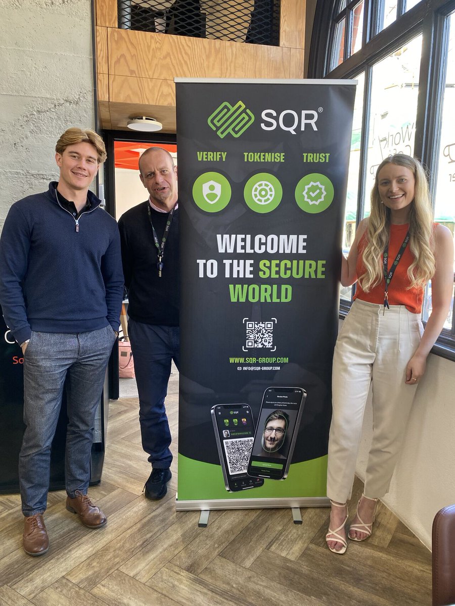 SQR_ID's tweet photo. We’re all set and ready for our first drop in session at Santander Work Café, Isle of Man. We’ll be here today until 4pm &amp; back tomorrow morning at 9am. Pop down for a coffee and a chat about our secure, friction free eKYC and screening services.

We look forward to seeing you! https://t.co/0PLYADP5wU
