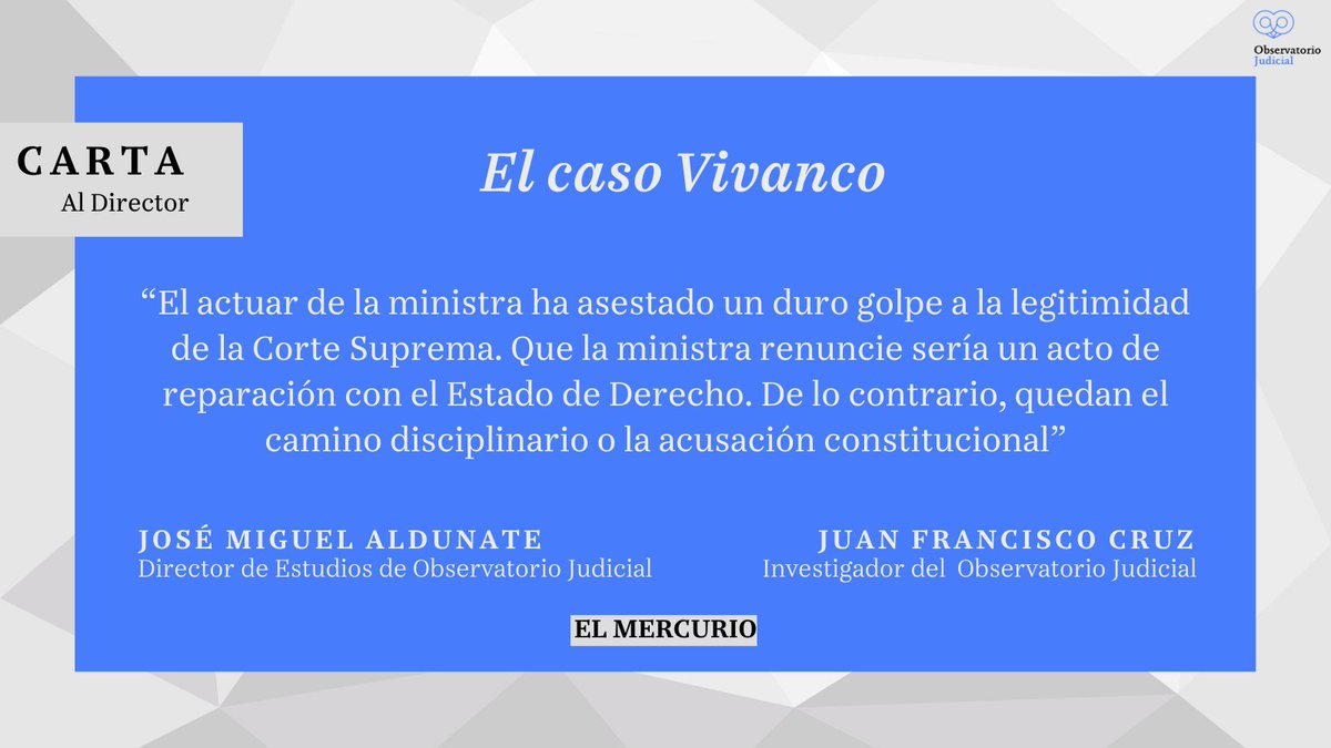 Observatorio Judicial tweet media