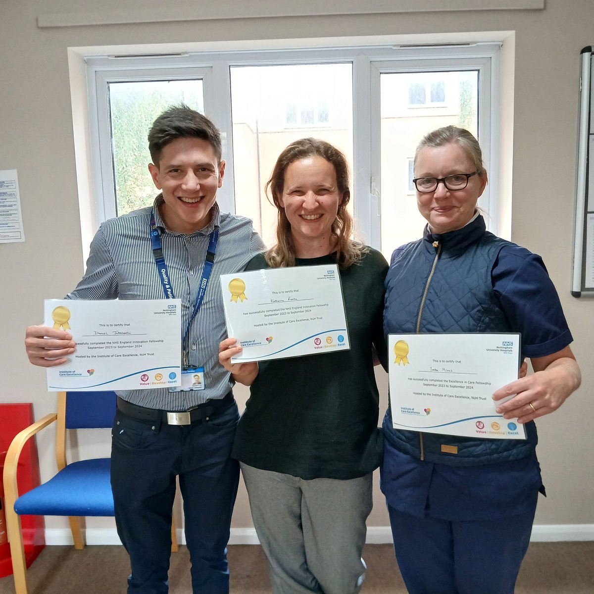 Catherine Telford (@ctelford33) on Twitter photo Last day for our wonderful Fellows - Dan, Katherine & Yvette. It has been great having you as part of the team for the past year! Wishing you all the best <a href="/NUHInstitute/">Institute of Care Excellence</a> <a href="/nottmhospitals/">Nottingham University Hospitals</a> <a href="/recogniserescue/">Recognise & Rescue</a> <a href="/Loubramley/">Dr Louise Bramley RN (she/her)</a> <a href="/Hejaniszewski/">Dr Helen janiszewski 💙</a> Last day for our wonderful Fellows - Dan, Katherine & Yvette. It has been great having you as part of the team for the past year! Wishing you all the best <a href="/NUHInstitute/">Institute of Care Excellence</a> <a href="/nottmhospitals/">Nottingham University Hospitals</a> <a href="/recogniserescue/">Recognise & Rescue</a> <a href="/Loubramley/">Dr Louise Bramley RN (she/her)</a> <a href="/Hejaniszewski/">Dr Helen janiszewski 💙</a>