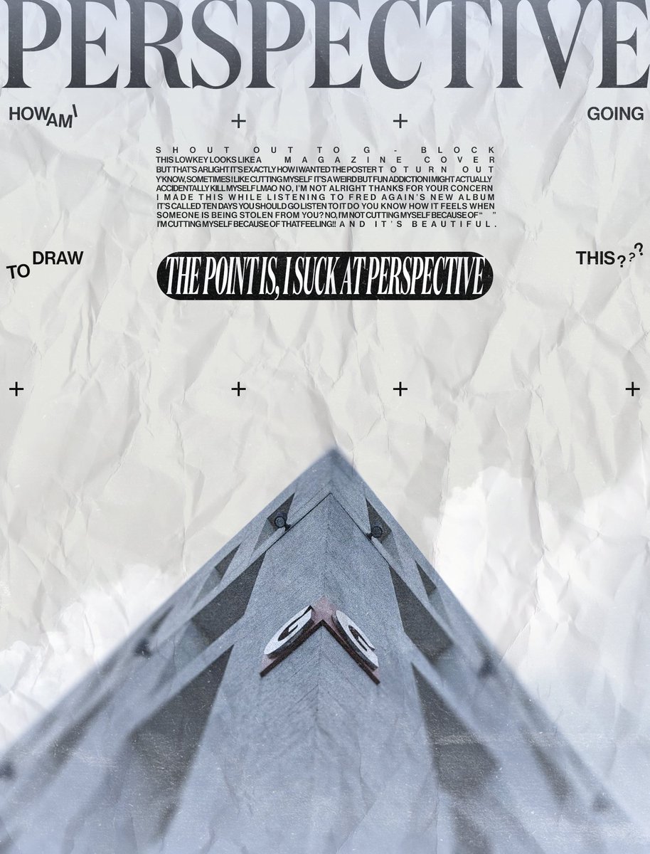 visualsbyorion's tweet photo. "PERSPECTIVE"
Made in Photoshop
-tags-
#archivesarea #poster #waveindex #photoshop #art #design #graphicdesign #visualgraphic #communictiondesign #adobe #adobecreate #illustrator #perspective
#perspectivedrawing https://t.co/dastmFDTNf