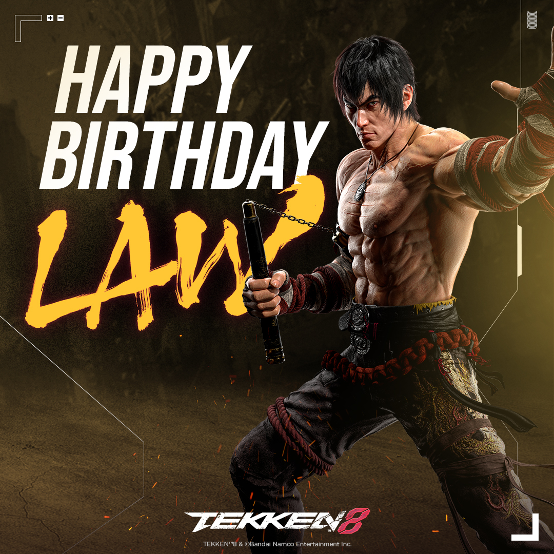 TEKKEN's tweet photo. There's one thing that he hates, and it's not birthdays. 
Happy birthday, Marshall Law! 
#TEKKEN8 https://t.co/yr5NiWdoTH