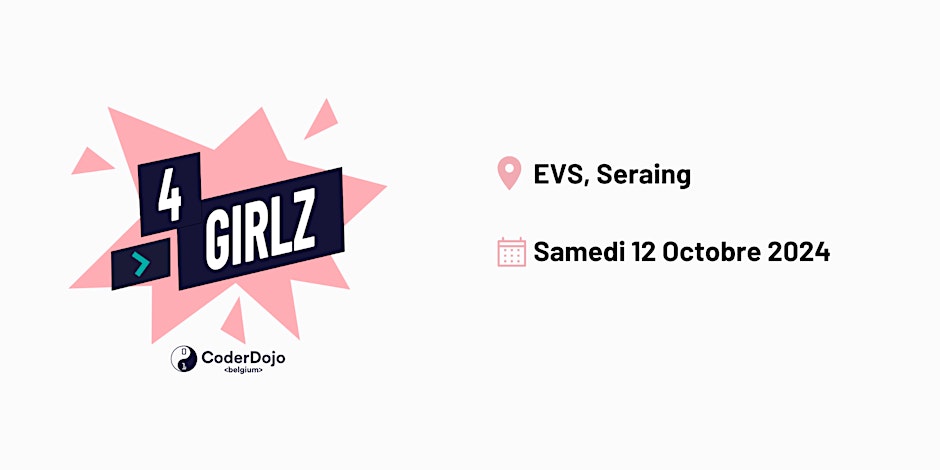 lisalombardibe's tweet image. Parce que les filles sont l&apos;avenir du numérique! 

J&apos;aurai le plaisir d&apos;être à nouveau coach au #CoderDojo4Girlz où elles pourront libérer leur créativité via la programmation de jeux informatiques, l&apos;électronique et même la robotique.

RDV le 12/10/2024 chez @EVSEquipment!