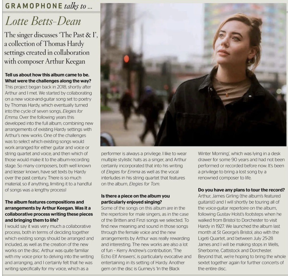 Lotte Betts-Dean (@lottebettsdean) on Twitter photo A little feature on the new <a href="/delphianrecords/">DELPHIAN</a> x <a href="/AKeeganMusic/">Arthur Keegan - Music</a> album in last month’s <a href="/GramophoneMag/">Gramophone</a> — thanks Gramophone team, also for the lovely reviews for both this album & <a href="/brettdeanmusic/">Brett Dean</a>’s new <a href="/BIS_records/">BIS Records</a> one, which is in this month’s issue! A little feature on the new <a href="/delphianrecords/">DELPHIAN</a> x <a href="/AKeeganMusic/">Arthur Keegan - Music</a> album in last month’s <a href="/GramophoneMag/">Gramophone</a> — thanks Gramophone team, also for the lovely reviews for both this album & <a href="/brettdeanmusic/">Brett Dean</a>’s new <a href="/BIS_records/">BIS Records</a> one, which is in this month’s issue!