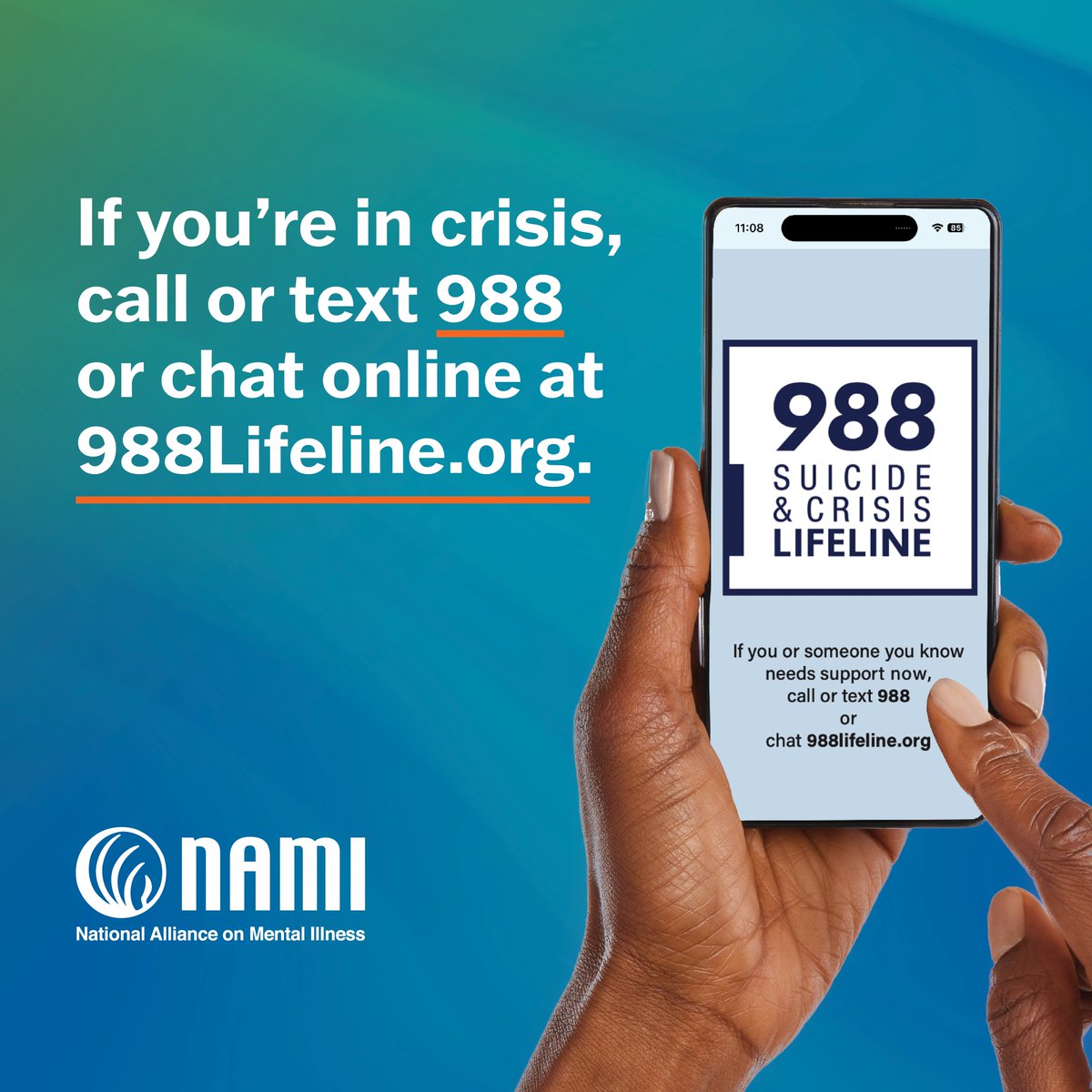 #WorldSuicidePreventionDay provides a dedicated time to come together with passion and strength to address this difficult topic. We can all benefit from honest conversations about mental health and suicide, because just one conversation can change a life.