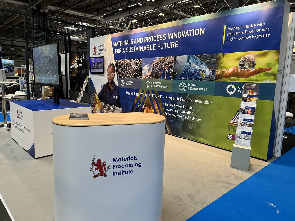 MPI_UK's tweet image. We’re finishing our stand build ready for @UK_Metals Expo which is bigger and better than ever, lots of exhibitors and a great line up of panelist’s including Jon Bolton and Mark Allan. Drop in and meet us at Stand F30 #Metals #steel @UKMetalsCouncil @TataSteelUK @BritishSteelUK