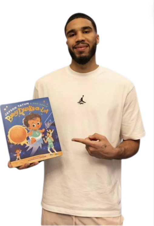 Baby Dunks-a-Lot is now on sale! It has been such an incredible thrill and honor to work on this book with <a href="/jaytatum0/">Jayson Tatum</a>. 

And, yes, that is Grant Williams getting the Mutombo wag from Baby D. 
amazon.com/gp/product/141…