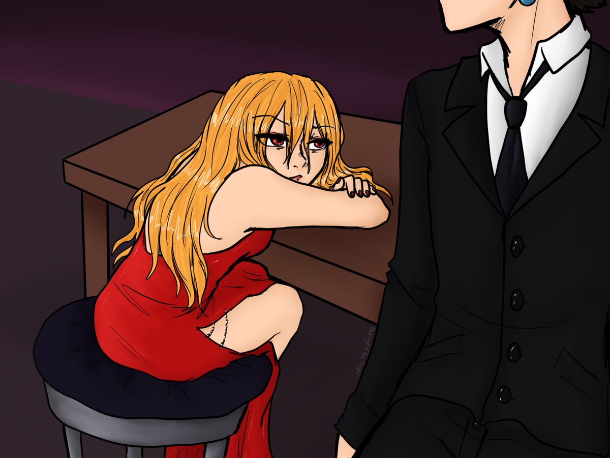ArtofaNobody's tweet image. Day 3 - Bar 
Kurapika’s face was my favorite thing to draw in this 
#kurokura #クロクラ #kurokuraweek2024