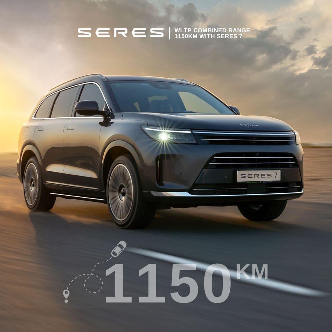 Go Further with SERES 7

With a comprehensive driving range of 1,150km, the SERES 7 lets you explore more. Enjoy the freedom of long-distance travel. 

Visit seres.com.ph to know more.  For inquiries, contact us at +63 917-81-SERES (73737) or email us at