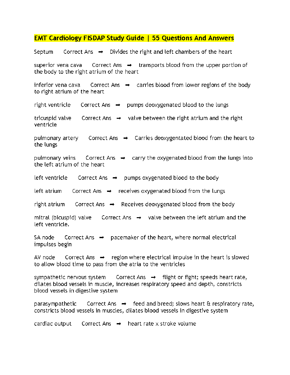 sn4502092's tweet image. hackedexams.com/item/2184/emt-…
Emt Cardiology Fisdap Study Guide 55 Questions And Answers 2023
#emt #Cardiology #fisdap #studyguide #questionsandanswers #questions #answers2023 #emt2023 #hackedexams