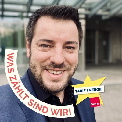TG Energie: Auftakt zur Tarifrunde 2025
Was sind deine Forderungen? Beteilige dich jetzt an der Beschäftigtenbefragung! 
<a href="/StefanNajda/">Stefan Najda</a> <a href="/ch_schmitz/">Christoph Schmitz</a> 
<a href="/EON_SE_en/">E.ON Group</a>  @TenneT_DE <a href="/BayernwerkA/">Bayernwerk AG</a> @verdinrw <a href="/WestnetzGmbH/">Westnetz</a> <a href="/PreussenEl/">PreussenElektra</a> @AvaconAG <a href="/EDIS_AG/">E.DIS</a> —&gt;  energieinverdi.de/tgenergie