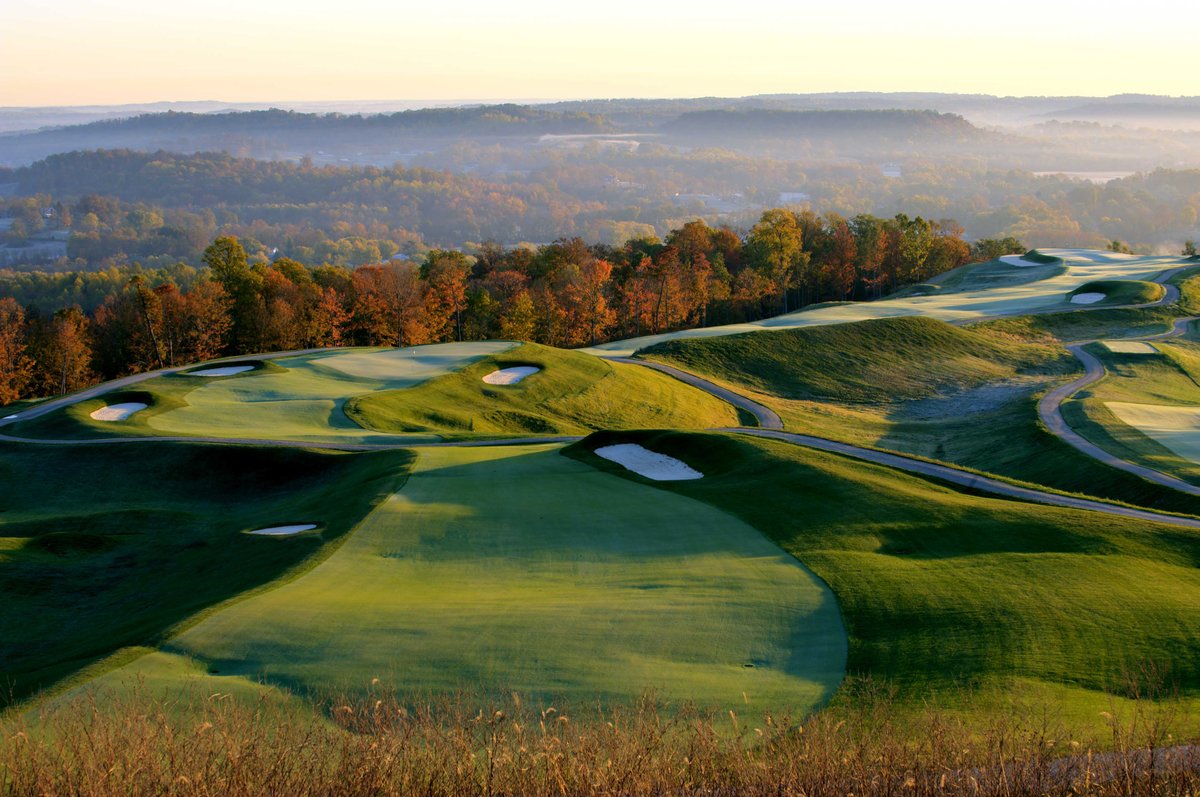 Last call for fall golf! 🍂⛳ 

Experience brilliant landscapes &amp; thrilling challenges at @fl_resort’s Pete Dye &amp; Donald Ross Courses. Plan a road trip to the heart of the Midwest &amp; live the precious fall days to the fullest: frenchlick.com/golf 

#FrenchLickResort @flr_golf