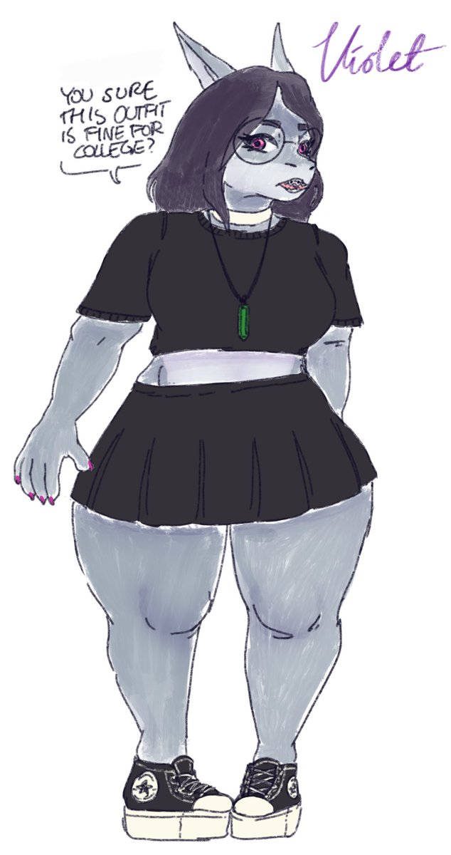 Violet fit check <a href="/Arvolux/">Maybe: Hot Shark Gf</a>