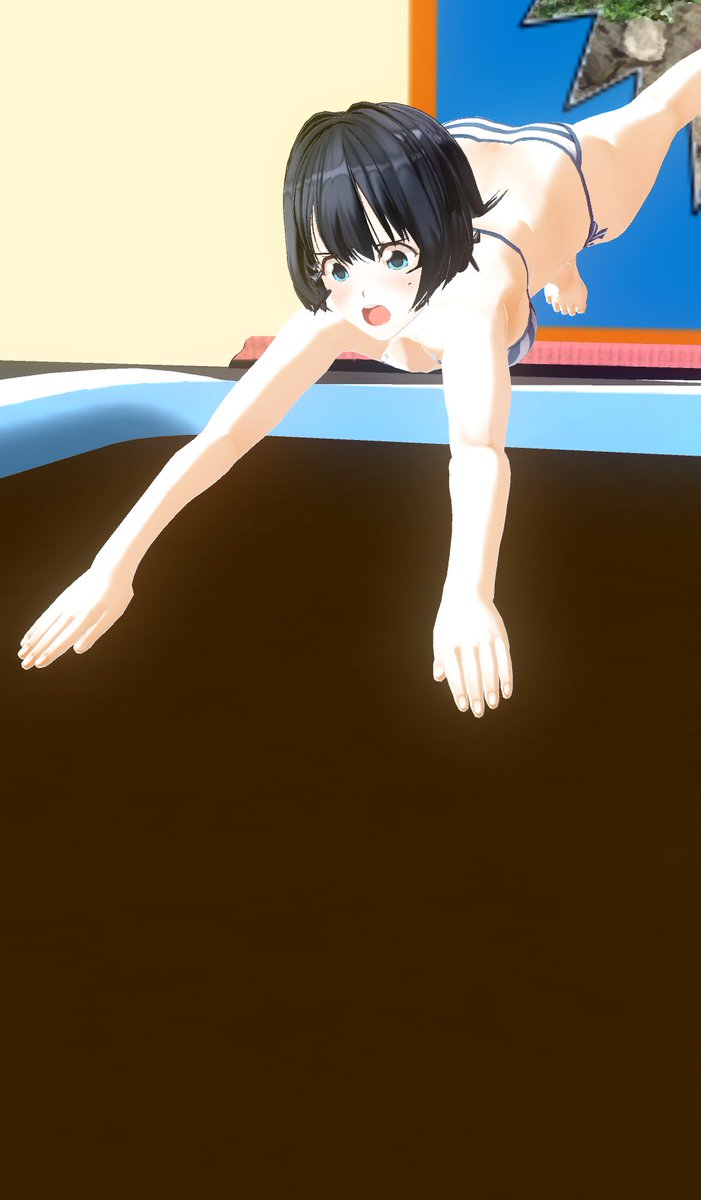 泥んこクイズ３つ目も作っちゃいました。来年はもっとかわいい女の子がたくさん泥まみれになりますように。 #メッシー #com3d2
○×泥んこクイズ　その3 | ホワイトボード #pixiv pixiv.net/artworks/12232…