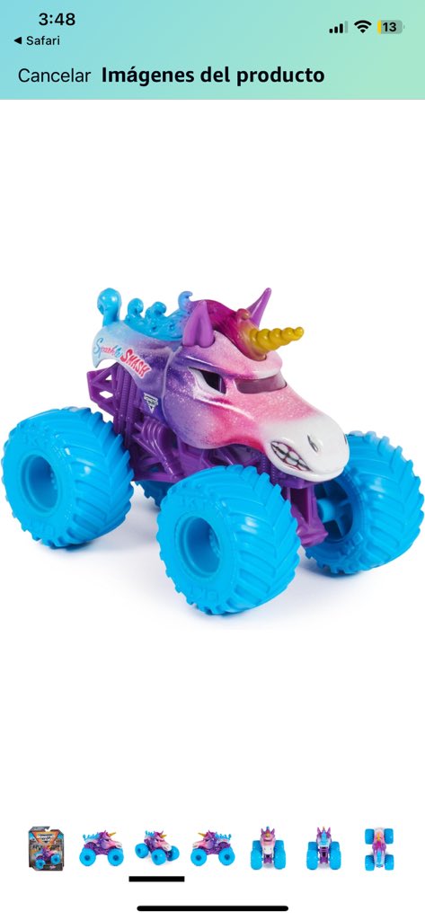 aremonster's tweet photo. Buenos días @aesquinca, queremos ir al evento de monster Jam !!! Vamos #CaminitoAlaEscuela en el sparkle smash, anexo foto del monster truck y su piñata de mi hija, en casa somos fansssssssssss! 😅 gracias Toño https://t.co/V9oW76ZAD0