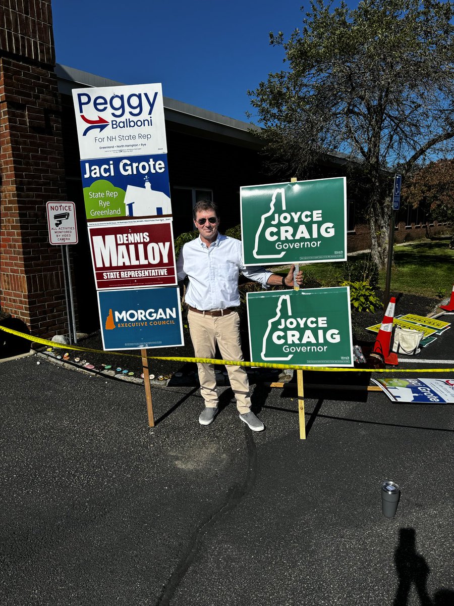 Rye for ⁦<a href="/JoyceCraigNH/">Joyce Craig</a>⁩ and our amazing roster of candidates!! ⁦⁦<a href="/JonMorganNH/">Jon Morgan</a>⁩