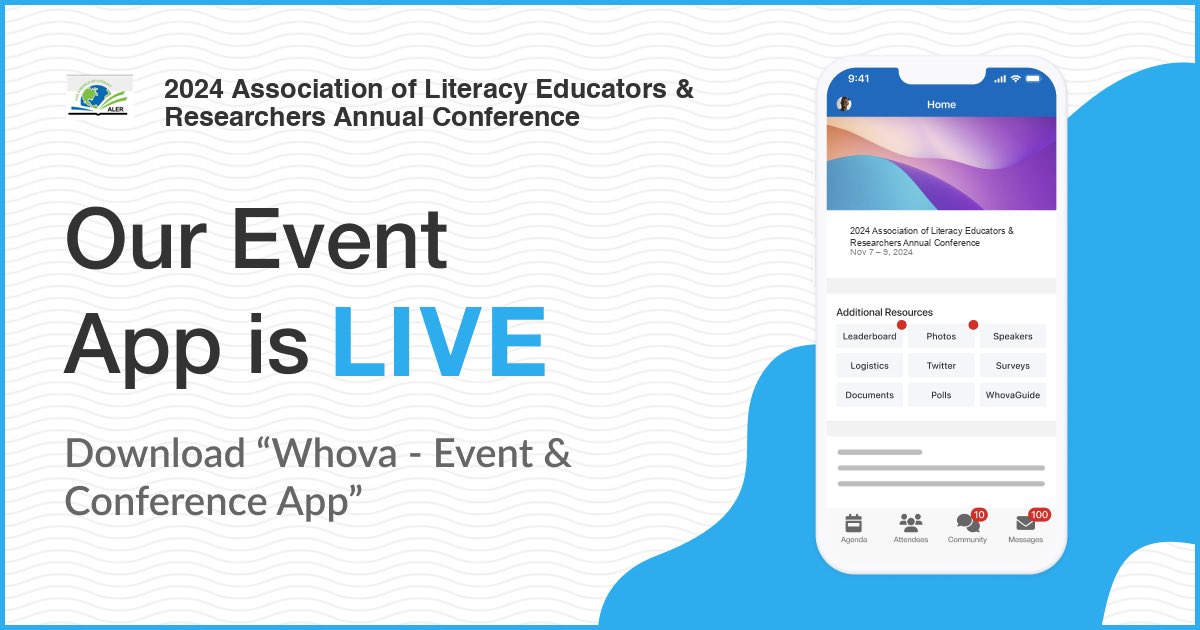 #ALER2024 program is available! Download the Whova app today!