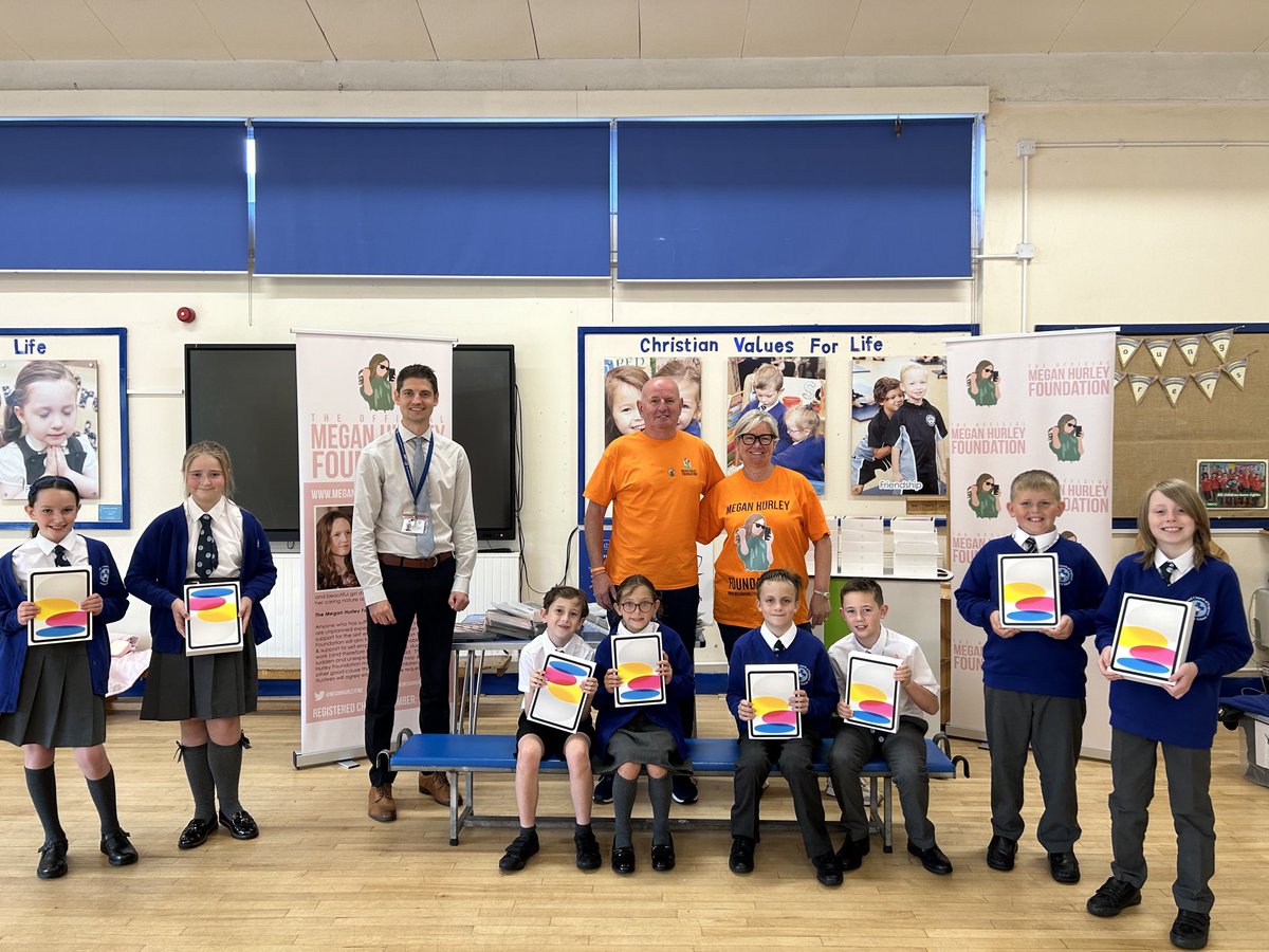 We cannot thank ⁦<a href="/meganhurleyfnd/">Megan Hurley Foundation</a>⁩ enough for the kind donation of 30 brand new IPads and charging trolley to our school. These will make a HUGE difference to our children. Thank you!