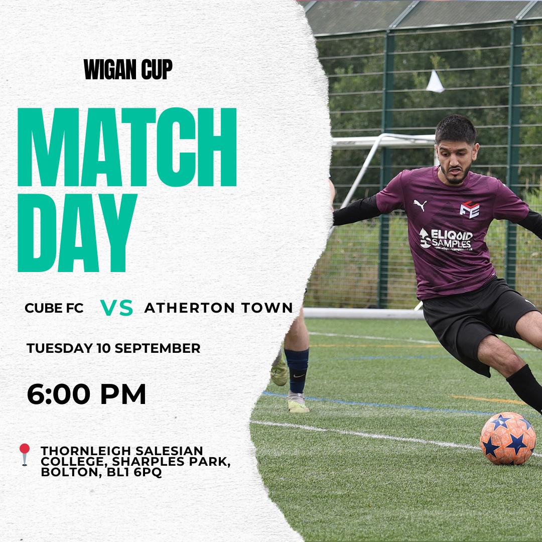 Wigan Cup!

A must win game for both sides to go through to the quarter finals. The lads know they'll have to give it their all to make it through to the next round as they face a very tough side. 
Come down and get behind the team.

6 15pm. Thornleigh, Sharples Park, BL1 6PQ.