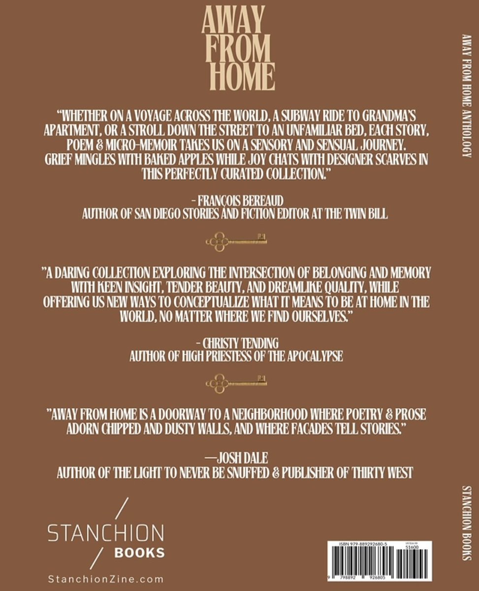 StanchionZine's tweet photo. Come on in. All are welcome. 

Away From Home has officially arrived in the world. Order as a physical book or eReader-friendly PDF. 

Print: https://t.co/ZNPAok1zrk
PDF: https://t.co/VhqYMmyY9I https://t.co/qzQK6Wp2jd