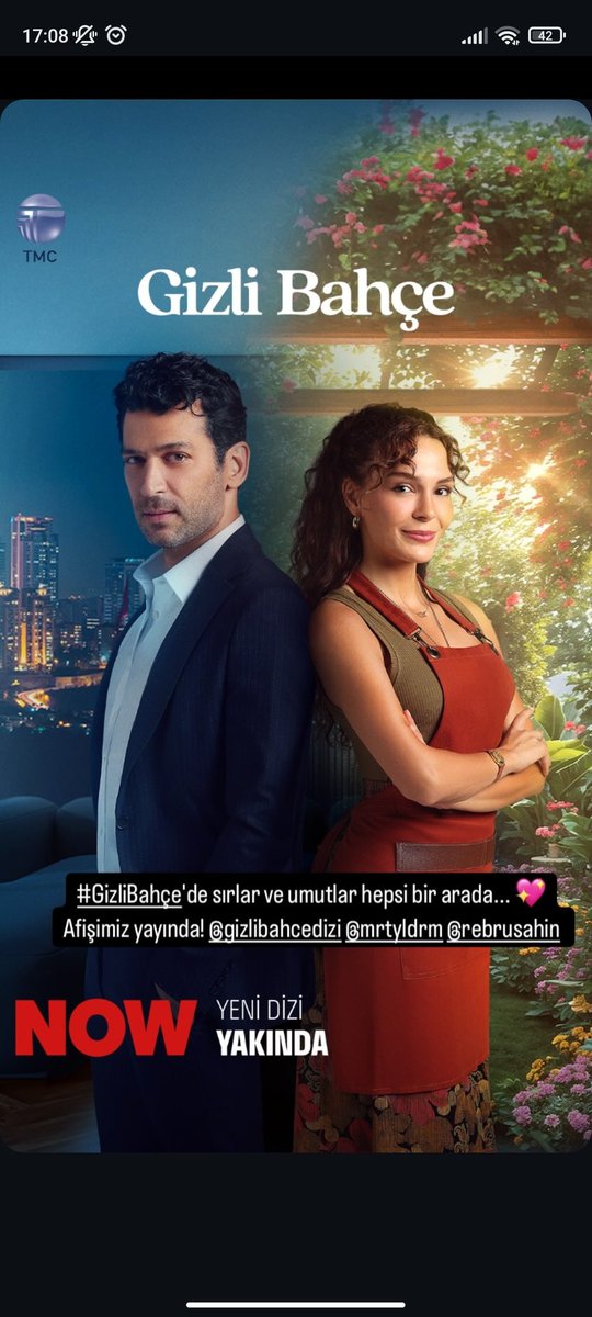 #now ig story #gizlibahçe yakında NOW da
 #MuratYıldırım #ebruşahin