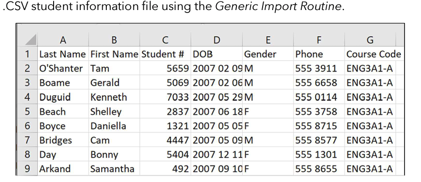 markbook's tweet photo. MarkBook can import .CSV or .TXT files from any source—be it Excel, Numbers, or your SIS. Just follow these simple steps:
1. Click “Import Class” 
2. Select “Generic Import” 
3. Include separate columns for Last Name, First Name, and Student Number. https://t.co/41XxmUHpM7