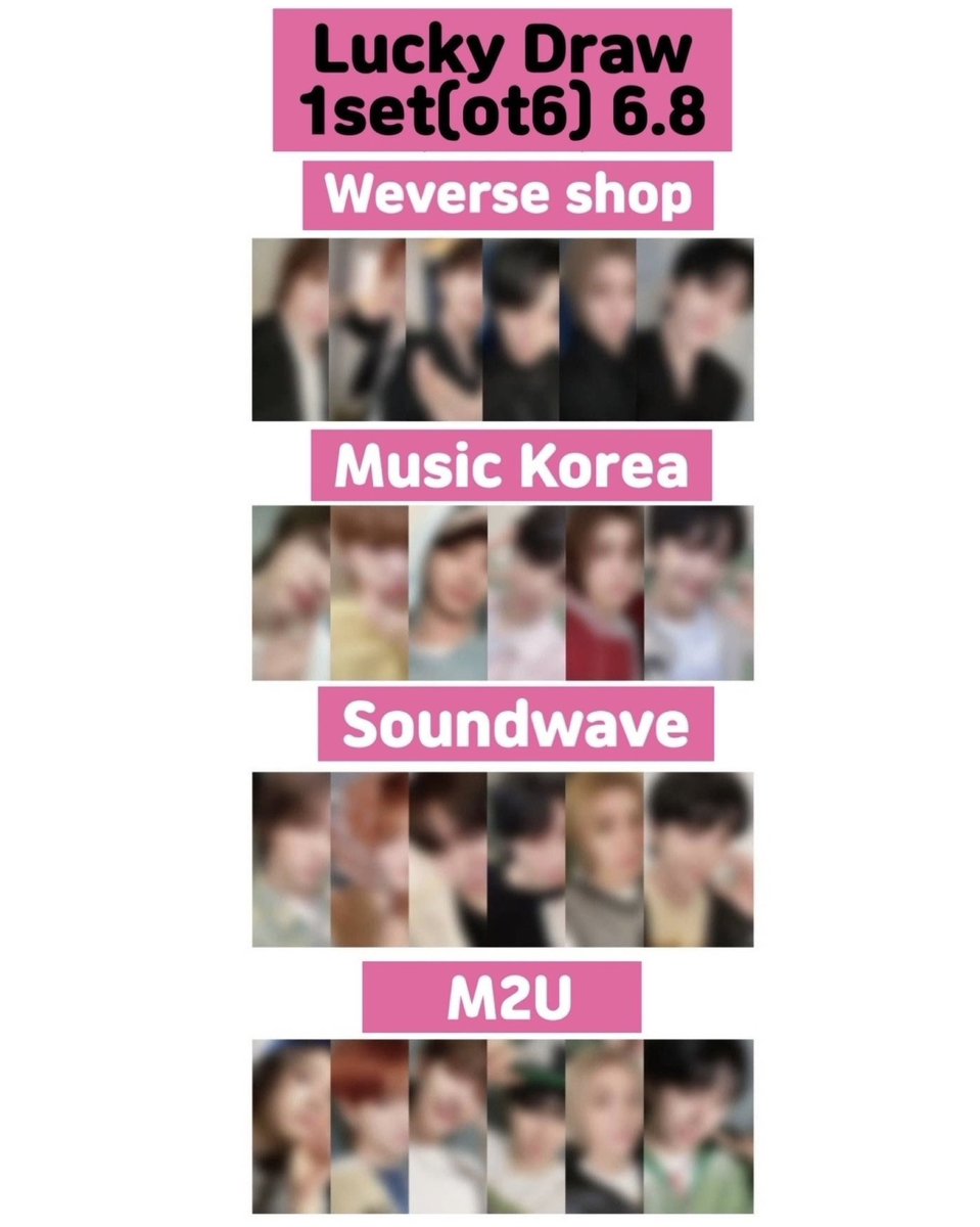 Yangdogarden's tweet photo. 보넥도 3rd EP[19.99] 럭키드로우 공구
BOYNEXTDOOR Lucky Draw sell 

Weverse Shop (ot6) 6.8
Music Korea (ot6) 6.8
Soundwave (ot6) 6.8
M2U (ot6) 6.8

✅only pob
✅Free shipping 
✅Deadline 9.15 18:00pm 
(It can be finished before the deadline)

보이넥스트도어 bnd 럭드 포카 분철 양도 https://t.co/cbFtDSpEzR