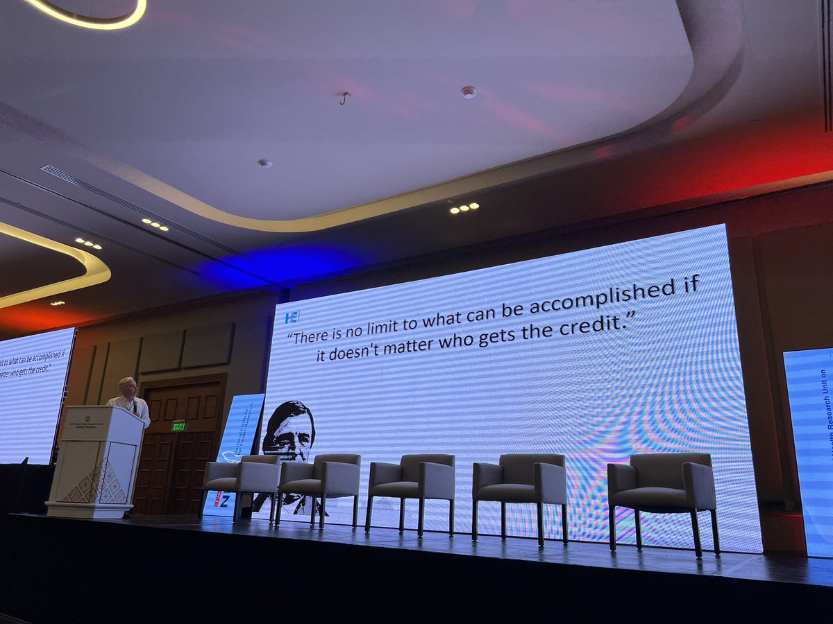 Prof Ewen Harrison (@ewenharrison) on Twitter photo “There is no limit to what can be accomplished if it doesn’t matter who gets the credit.”
Amazing opening to #NIHRGSU24 by <a href="/ramosdelamedina/">A. Ramos-De la Medina, MD, FACS</a> - so inspiring! “There is no limit to what can be accomplished if it doesn’t matter who gets the credit.”
Amazing opening to #NIHRGSU24 by <a href="/ramosdelamedina/">A. Ramos-De la Medina, MD, FACS</a> - so inspiring!
