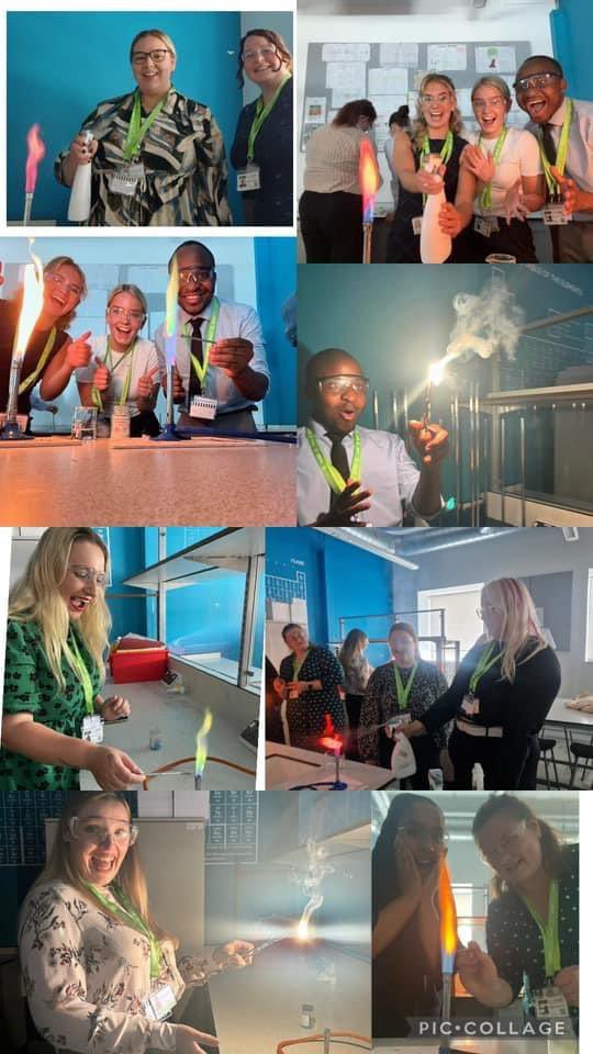 TorchSCITT's tweet image. Last Friday our secondary trainees meet their subject tutors. Here are our scientists enjoying their practical subject day @nuast_uk @torchscitt #subjectknowledge