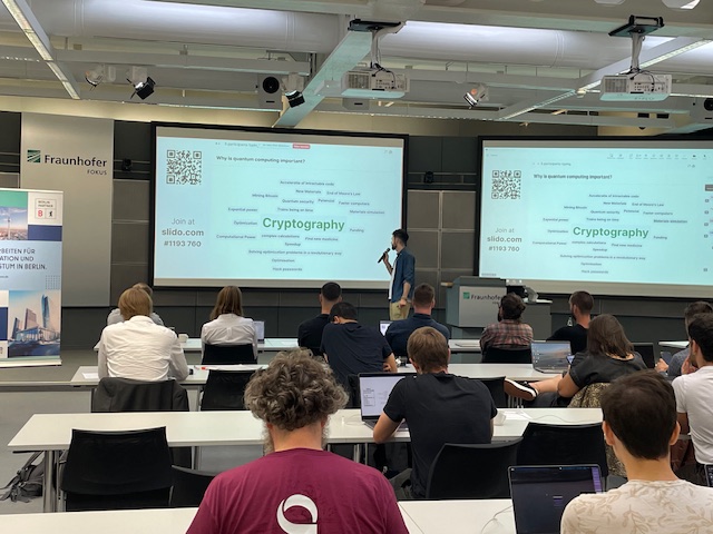 fraunhoferfokus's tweet image. Today is the day: it's time for the “Thinq Qrisp Community Kick-off”. 🚀
➡️ fokus.fraunhofer.de/en/event/fokus…
#QuantumComputing
#QuantumCompilation
#QuantumProgramming
#QuantumTechnologies