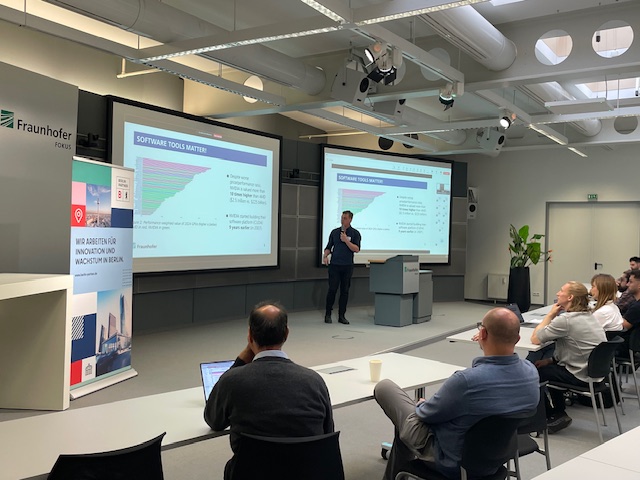 fraunhoferfokus's tweet image. Today is the day: it's time for the “Thinq Qrisp Community Kick-off”. 🚀
➡️ fokus.fraunhofer.de/en/event/fokus…
#QuantumComputing
#QuantumCompilation
#QuantumProgramming
#QuantumTechnologies