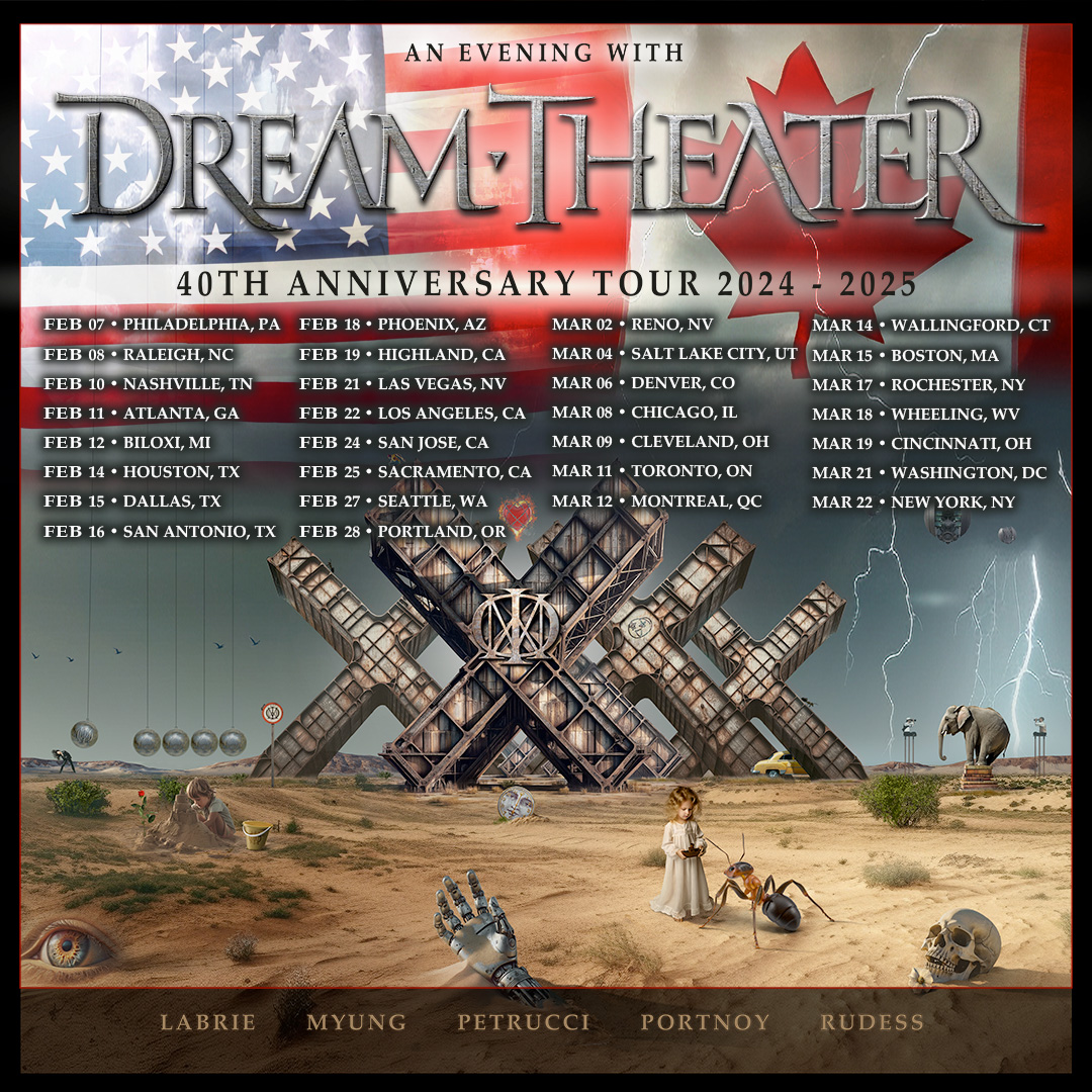 JPetrucci's tweet photo. .@DreamTheaternet return to the USA 🇺🇸 and Canada 🇨🇦 in Feb/March next year!

Tickets go on sale this Friday, 13th September at 10am local time. https://t.co/T7Z7ijjUev