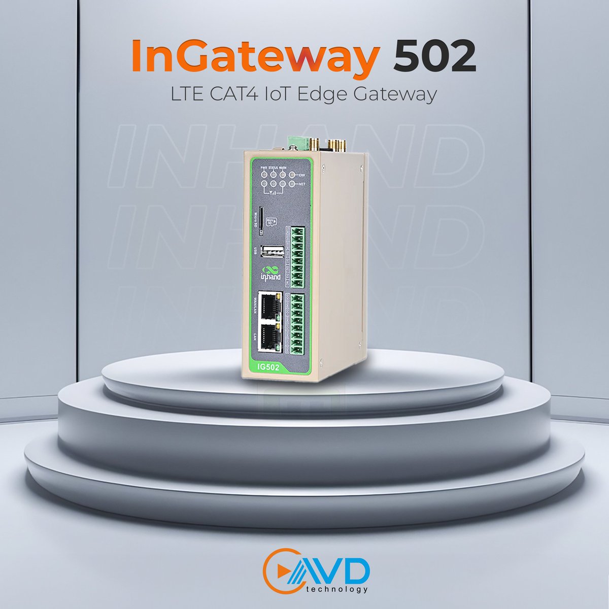 avdcomtr's tweet image. InGateway502: Python ile Güçlü ve Maliyet Etkin Hücresel Kenar Ağ Geçidi! 🚀
Yüksek performans ve esneklik arayanlar için InGateway502 ideal çözüm!

Devamı için🔽

#AVDTeknoloji #InHandNetworks #InGateway502 #IoT #EdgeComputing #EndüstriyelProtokoller #Python