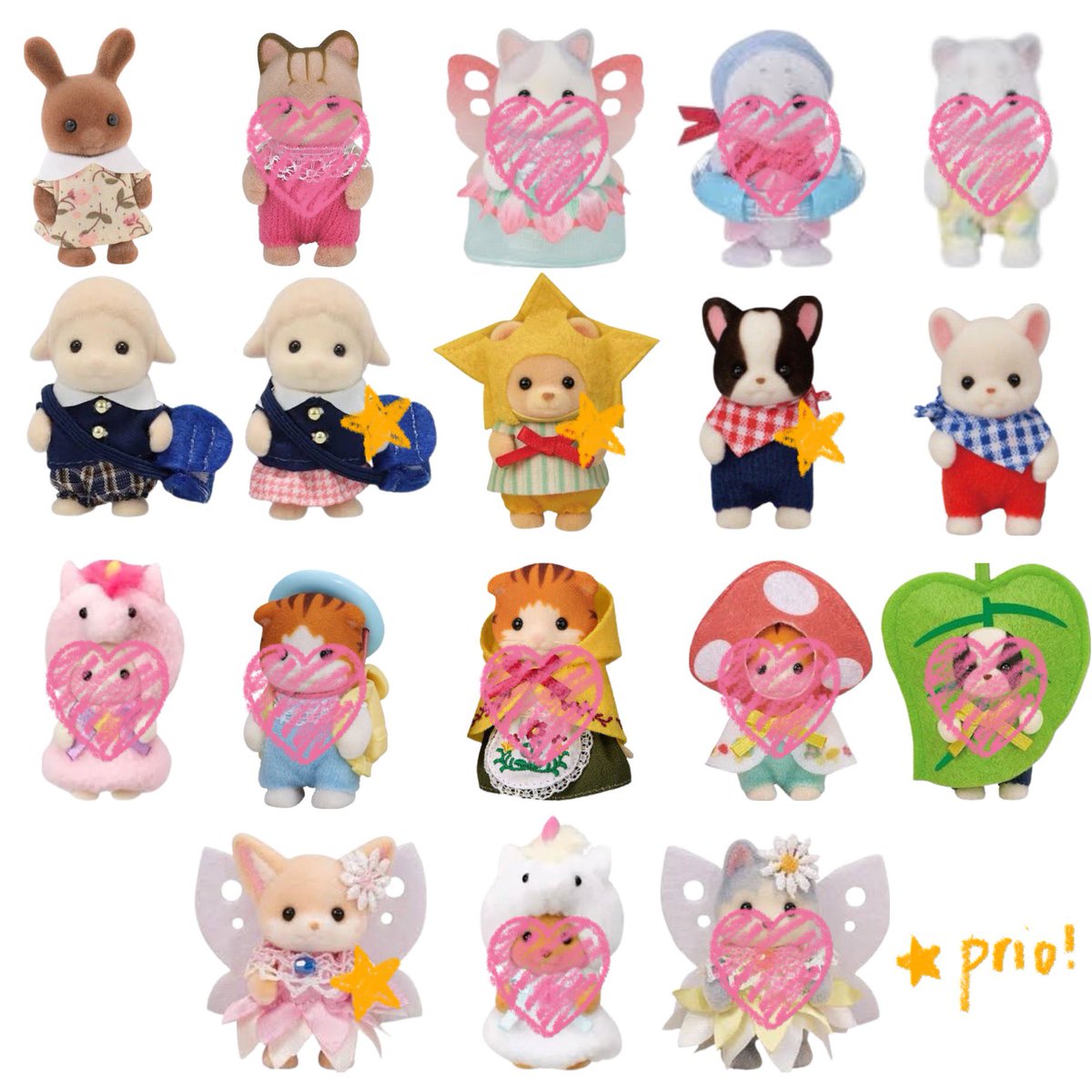 wtt to labubu lychee berry/toffee or my sylvanian wls