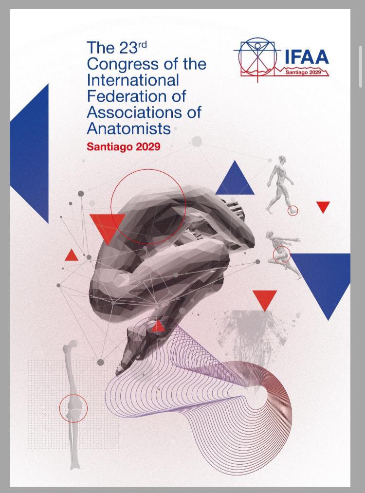 dra_smok's tweet photo. Con mucho orgullo y emoción, quisiera compartir con tod@s los morfólog@s de Chile y del mundo que hemos sido honrados con la confianza de organizar el 23rd Congress of the International Federation of Associations of Anatomists, en Santiago de Chile 2029 

#ifaa2029Santiago https://t.co/rAQaZxMwGI