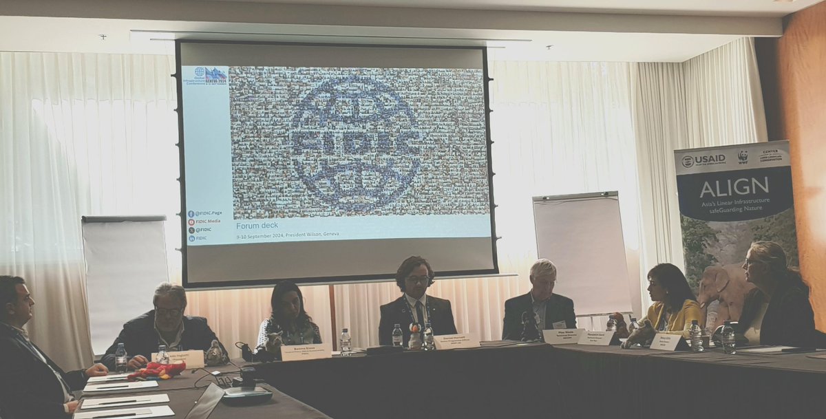 #FIDICGIC24 Restaurer la nature en repondant aux attentes societales &amp; ODD 2030 s impose comme la decarbonation' FIDIC&amp;WWF presentent 1 version augmentee du Guide de bonnes pratiques d'infrastructures nature positives  ! Une opportunite pour les parties prenantes du cadre bati !