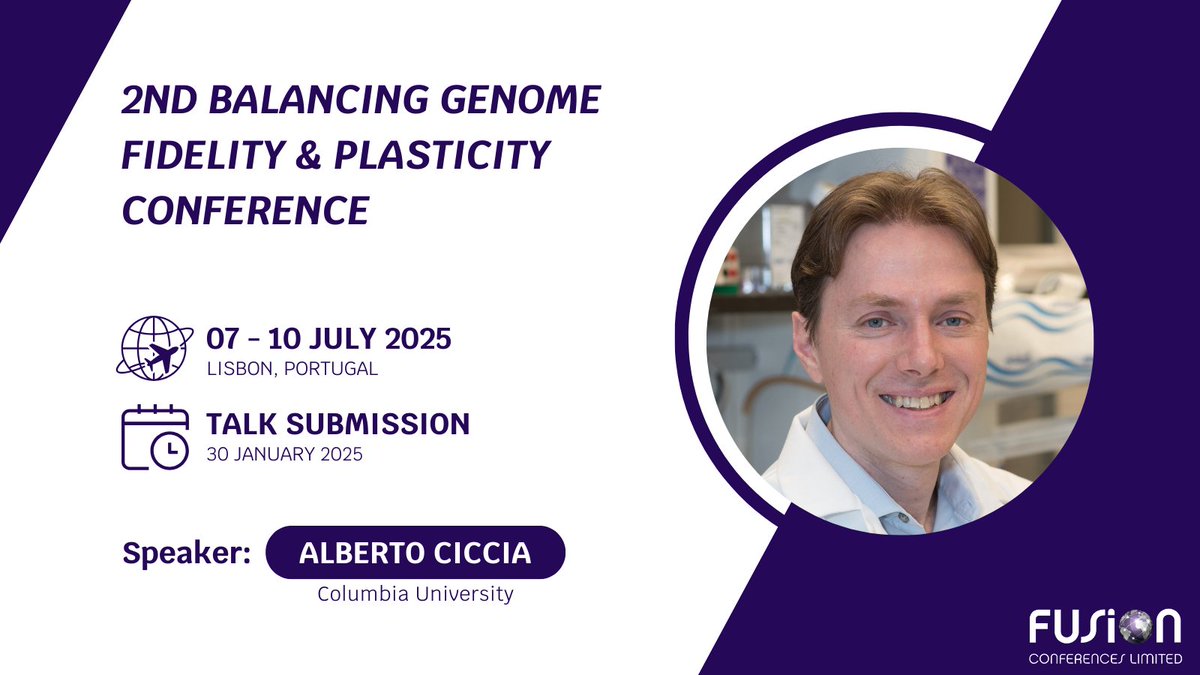 Fusion Conferences (@fusion_conf) on Twitter photo <a href="/CicciaAlberto/">Alberto Ciccia</a> we are looking forward to your presentation at #BGFP25 in Portugal next July🌞!
Registration is OPEN so please RT to let your followers know!
For more info -🔗bit.ly/3AnsVZF <a href="/CicciaAlberto/">Alberto Ciccia</a> we are looking forward to your presentation at #BGFP25 in Portugal next July🌞!
Registration is OPEN so please RT to let your followers know!
For more info -🔗bit.ly/3AnsVZF