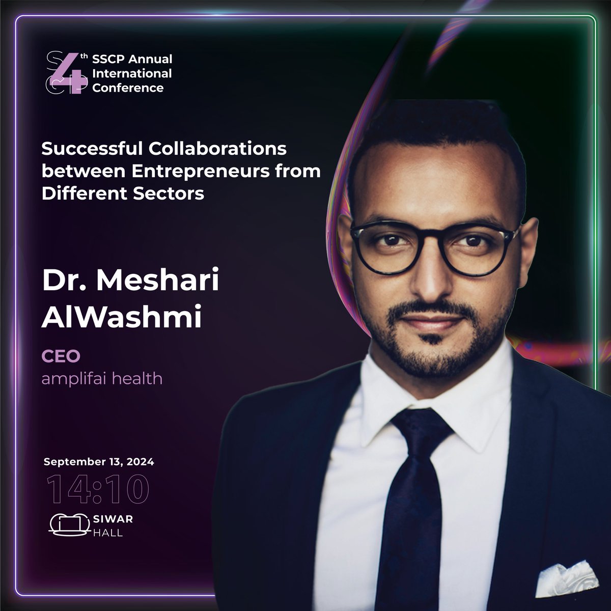 SSCP_KSA's tweet photo. We're thrilled to welcome Dr. Meshari Alwashmi as a speaker for our upcoming #SSC24
Register Now 🔗| https://t.co/77TKUfUwNc https://t.co/2jbVPnJiaj