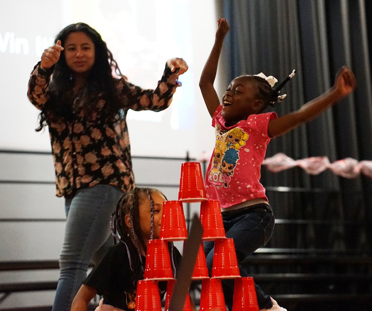 DukeCitySD's tweet photo. Students reviewed PBIS (Positive Behavioral Interventions and Supports) expectations today during assemblies, before playing some games. Thank you, Ms. Walker, Dr. Watterson, and Ms. Means for helping lead the assembly.

Remember kids: Be Safe, Be Respectful, and Be Responsible! https://t.co/YFXd7Pi6cP