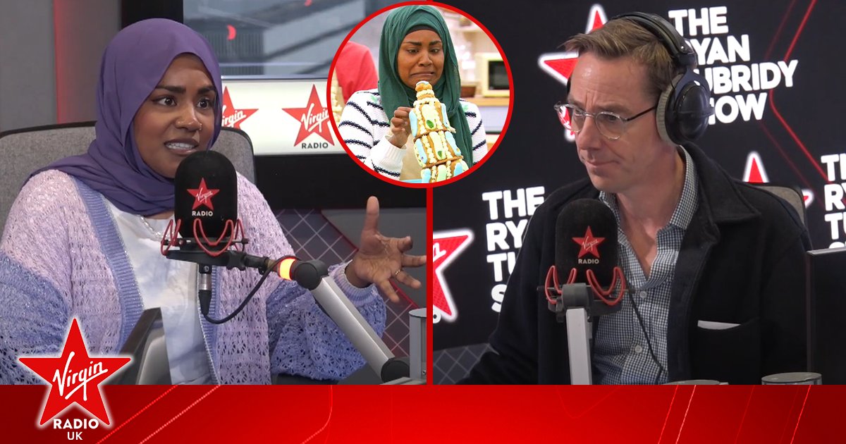 Virgin Radio UK (@virginradiouk) on Twitter photo Nadiya Hussain recalls The Great British Bake Off nerves - 'I had to fight myself to get there'
đ
virginradio.co.uk/entertainment/âŠ
<a href="/BegumNadiya/">Nadiya Jamir Hussain</a> #GBBO #TheRyanTubridyShow #VirginRadioUK Nadiya Hussain recalls The Great British Bake Off nerves - 'I had to fight myself to get there'
đ
virginradio.co.uk/entertainment/âŠ
<a href="/BegumNadiya/">Nadiya Jamir Hussain</a> #GBBO #TheRyanTubridyShow #VirginRadioUK