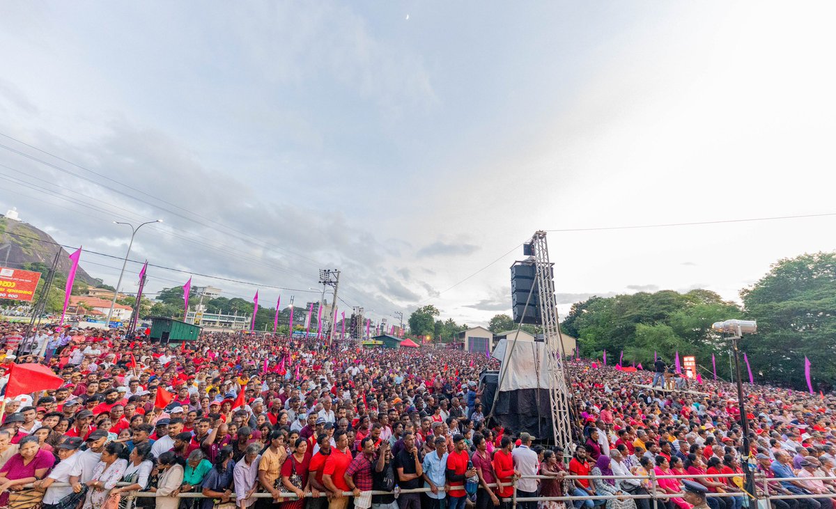 anuradisanayake's tweet image. Joined the Kurunegala Rally today (10), part of our victory rally series. Your presence and support for the 2024 presidential election, which will steer our country towards a new renaissance and a vision of a &quot;Thriving Nation, A beautiful Life,&quot; are truly commendable!