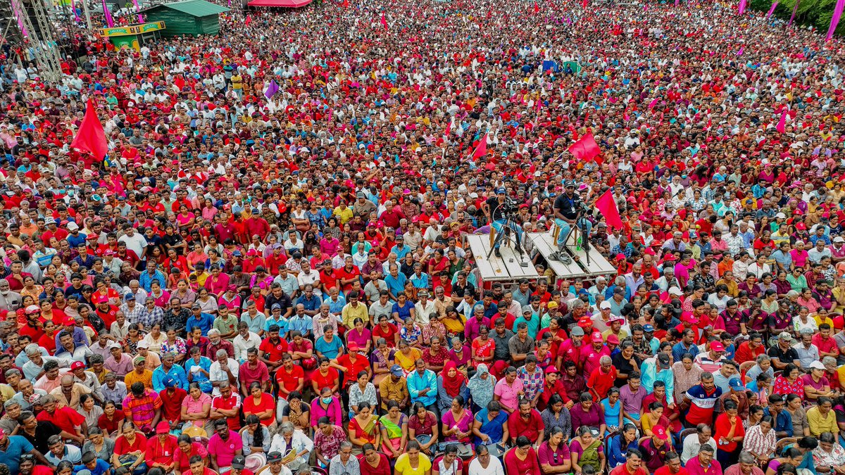 anuradisanayake's tweet image. Joined the Kurunegala Rally today (10), part of our victory rally series. Your presence and support for the 2024 presidential election, which will steer our country towards a new renaissance and a vision of a &quot;Thriving Nation, A beautiful Life,&quot; are truly commendable!
