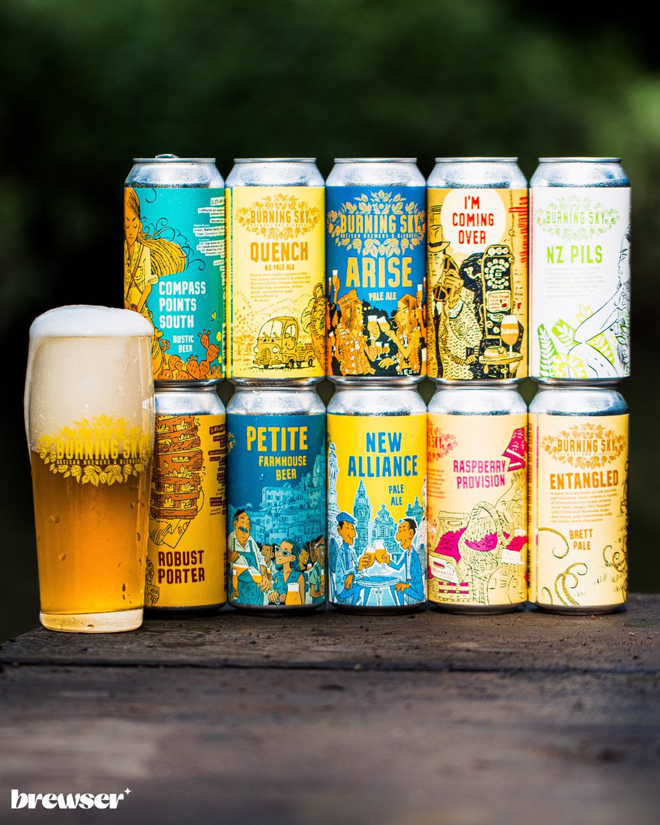 🔥 Introducing the Burning Sky 10 Can Special Box! 🔥

Founded by award-winning brewer Mark Tranter, Burning Sky has been crafting world-class beers since 2013. Located in a stunning farmhouse brewery in Firle, they’re known for a unique blend of British, Belgian, and American