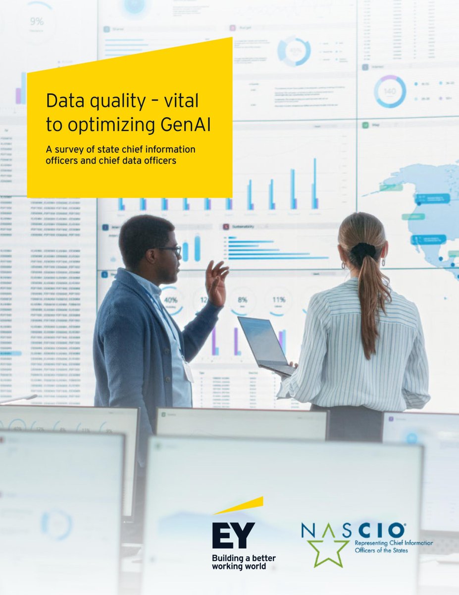 Want to unlock AI’s full potential in state government? It starts with high-quality data! Learn why state CIOs and CDOs are focused on improving data management in our new report.
nascio.org/resource-cente…
