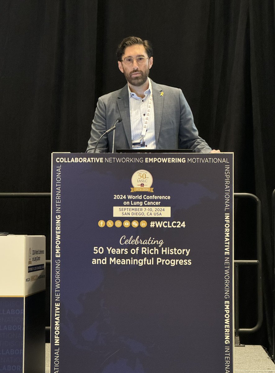 IASLC (@iaslc) on Twitter photo The #WCLC24 Highlights of the Day - Monday Abstracts is starting now. W/<a href="/BHenickMD/">Brian Henick</a>, <a href="/LaurenByersMD/">Lauren Averett Byers, MD</a>, #IASLC President Paul van Schil & Joachim Aerts. #LCSM #IASLC50 #LungCancer The #WCLC24 Highlights of the Day - Monday Abstracts is starting now. W/<a href="/BHenickMD/">Brian Henick</a>, <a href="/LaurenByersMD/">Lauren Averett Byers, MD</a>, #IASLC President Paul van Schil & Joachim Aerts. #LCSM #IASLC50 #LungCancer