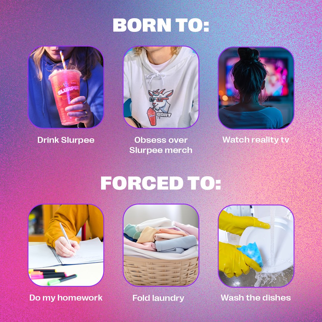 that first sip of Slurpee makes it all worthwhile tbh 💅

#SlurpeeCanada #OnlyAt7Eleven