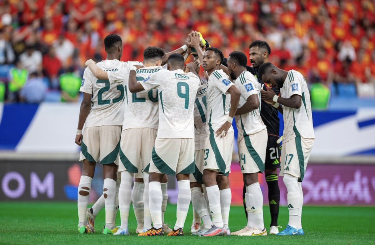 الحمدلله ثلاث نقاط ثمينة💚
مبروك يا أخضر 💪🏻

 #السعودية_الصين