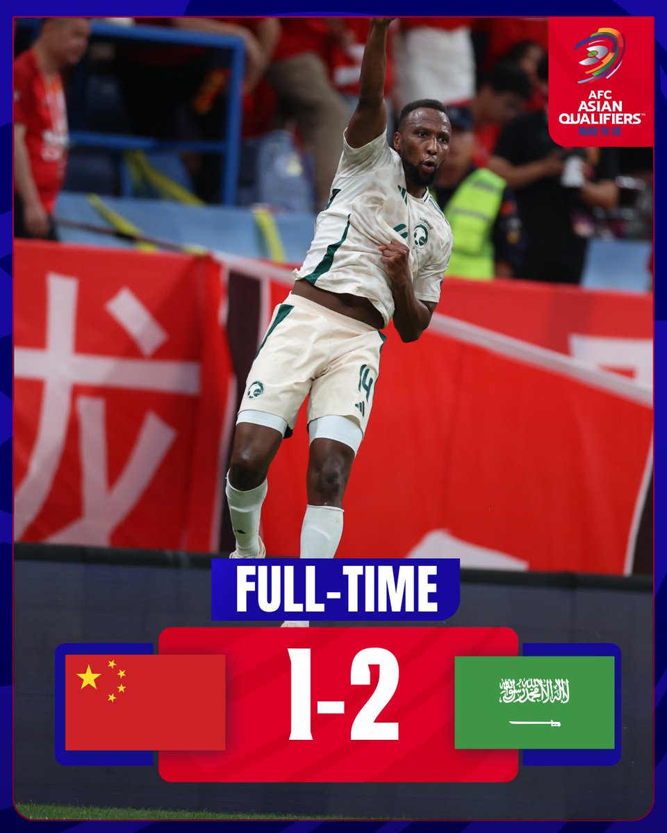 #السعودية_الصين (1-2)
فوز صعب للأخضر السعودي على منتخب الصين,تكمن أهميته بالنقاط الثلاثة عبر رأسيتين من حسن كاديش
#استراليا_اندونيسيا (0-0)
تعادل بطعم الخسارة لمنتخب استراليا أمام أندونيسيا بعد سقوطه أمام منتخب عمان 
#قطر_كوريا_الشمالية (2-2)
سقطة أخرى للأدعم العنابي يطرح تساؤلات