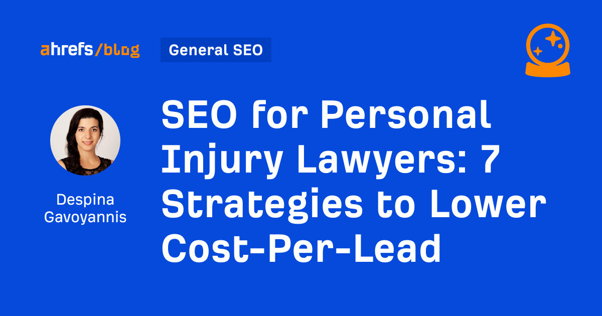 SEO for Personal Injury Lawyers: 7 Strategies to Lower Cost-Per-Lead dlvr.it/TD3q8S